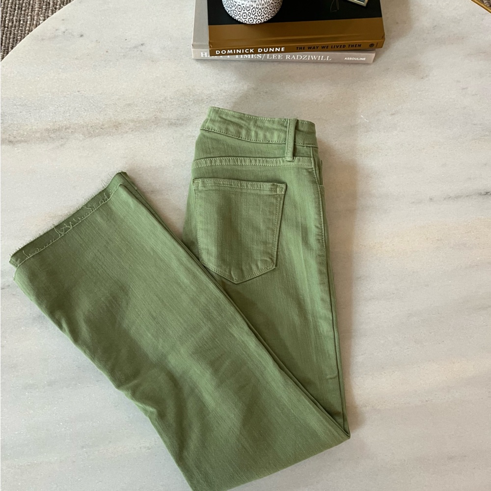 Just Black Denim green jeans size 24